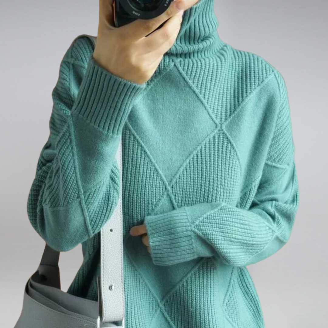 Adelle - Bequemer Rollkragenpullover
