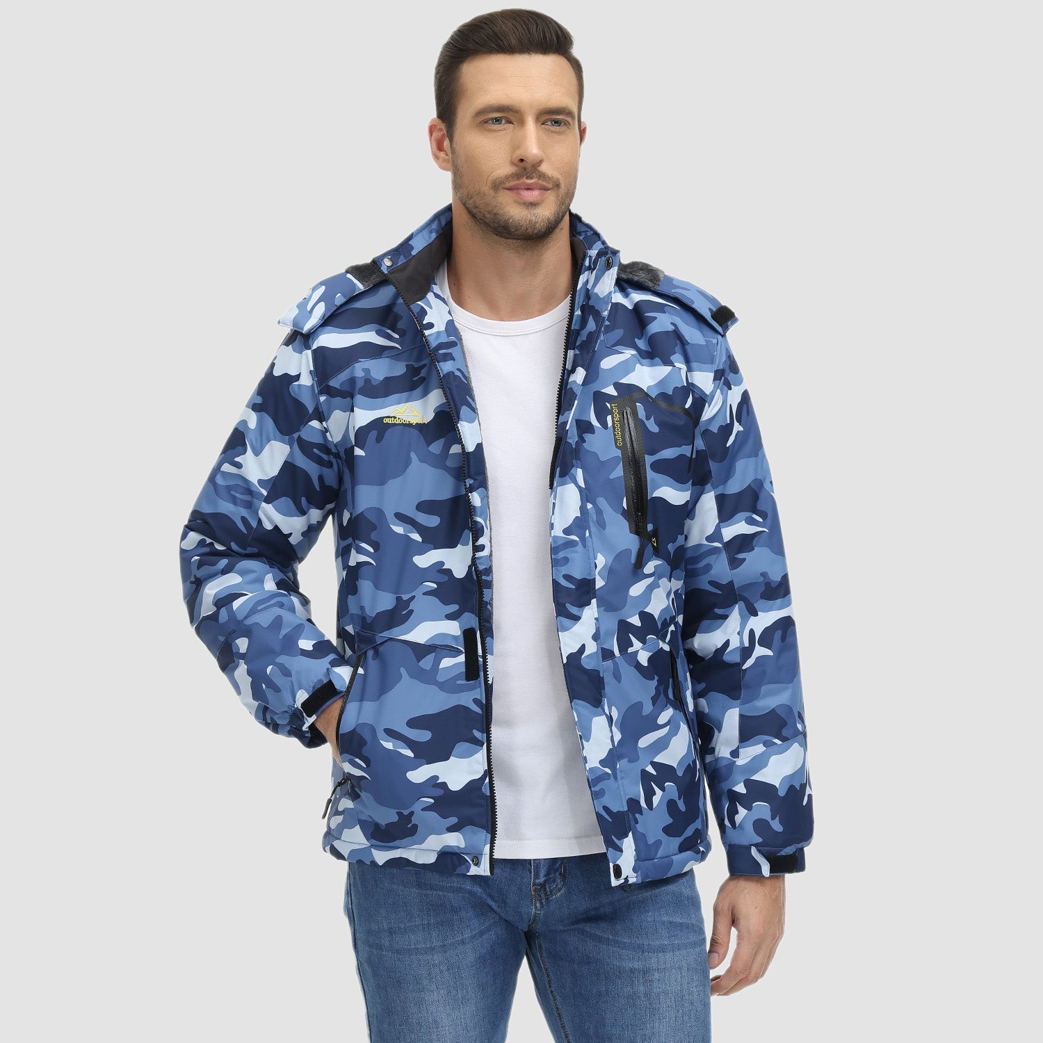 Herren Outdoor-Winterjacke