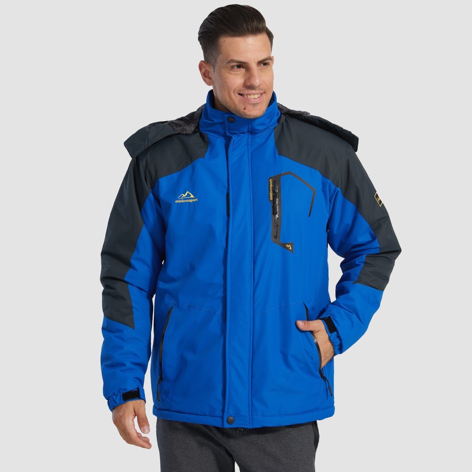 Herren Outdoor-Winterjacke
