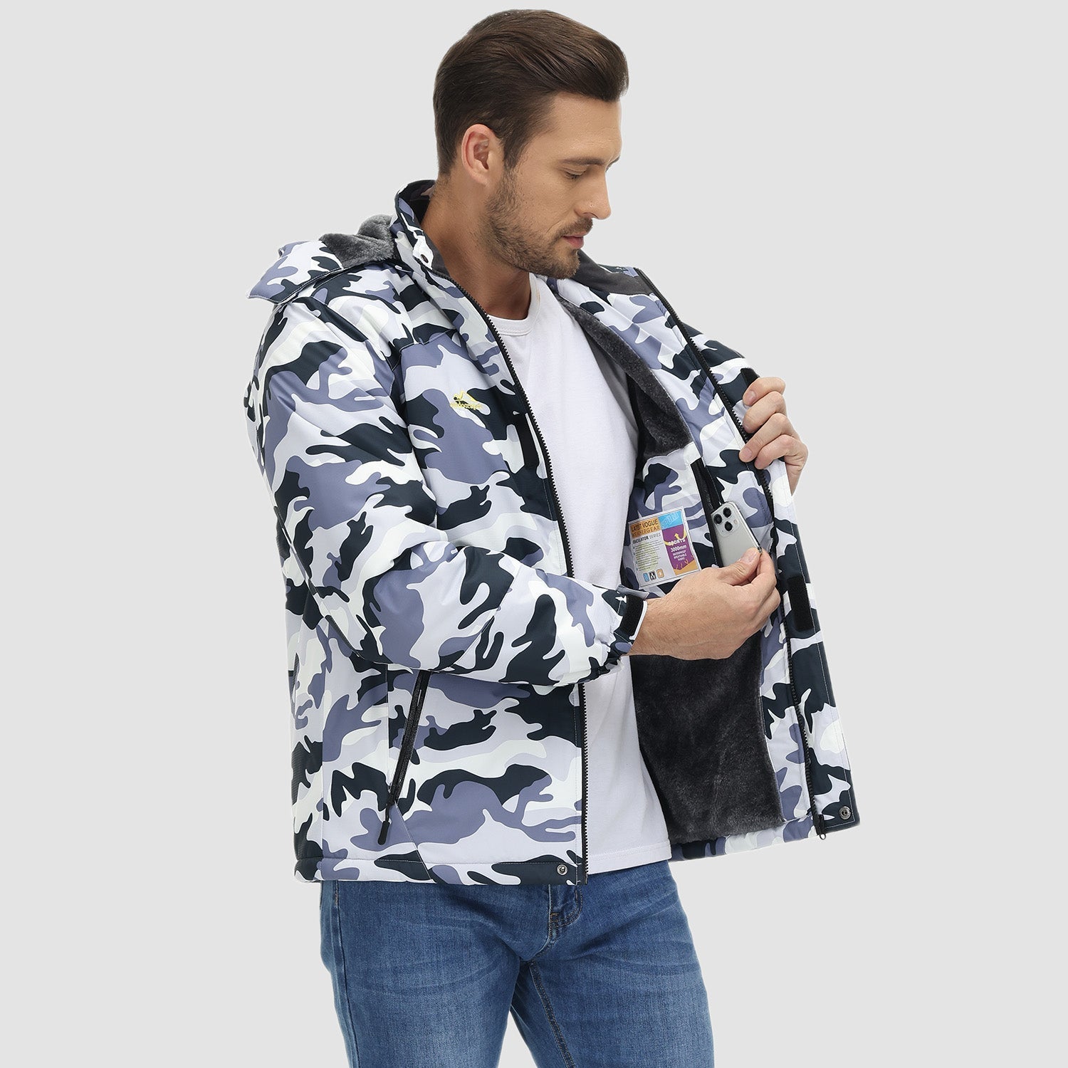 Herren Outdoor-Winterjacke