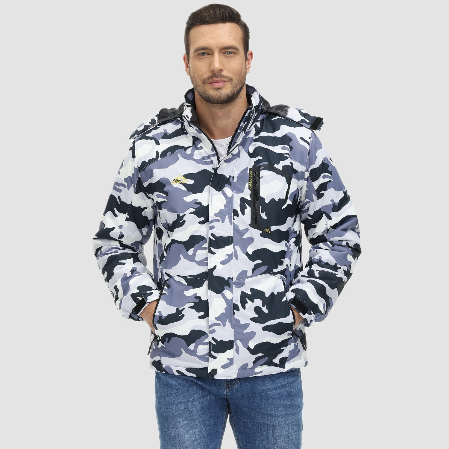 Herren Outdoor-Winterjacke