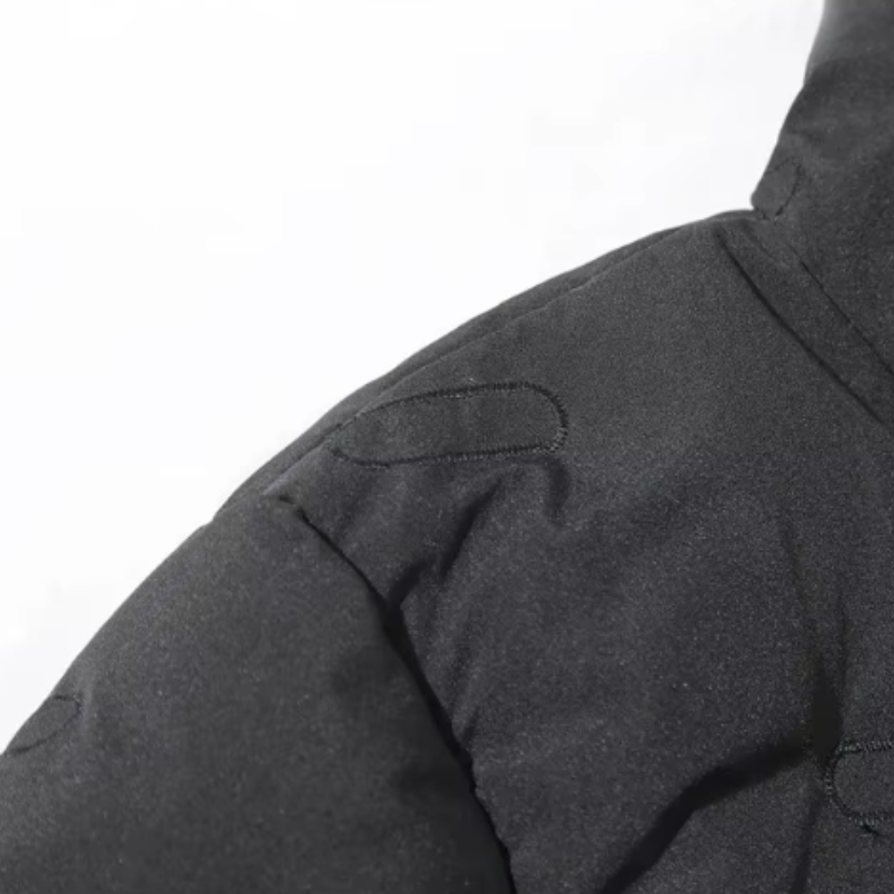 Langärmlige Winterjacke