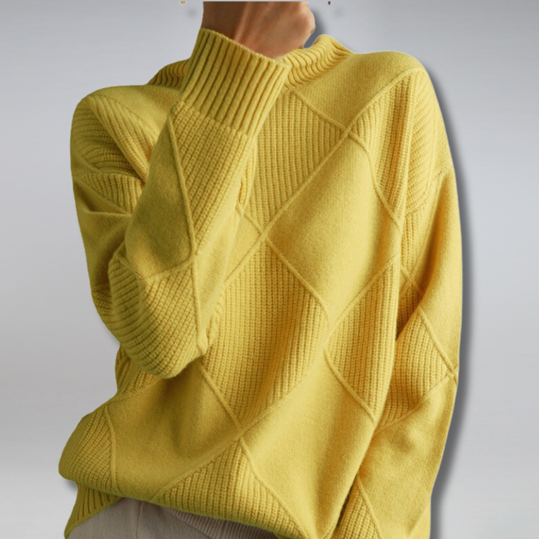 Adelle - Bequemer Rollkragenpullover