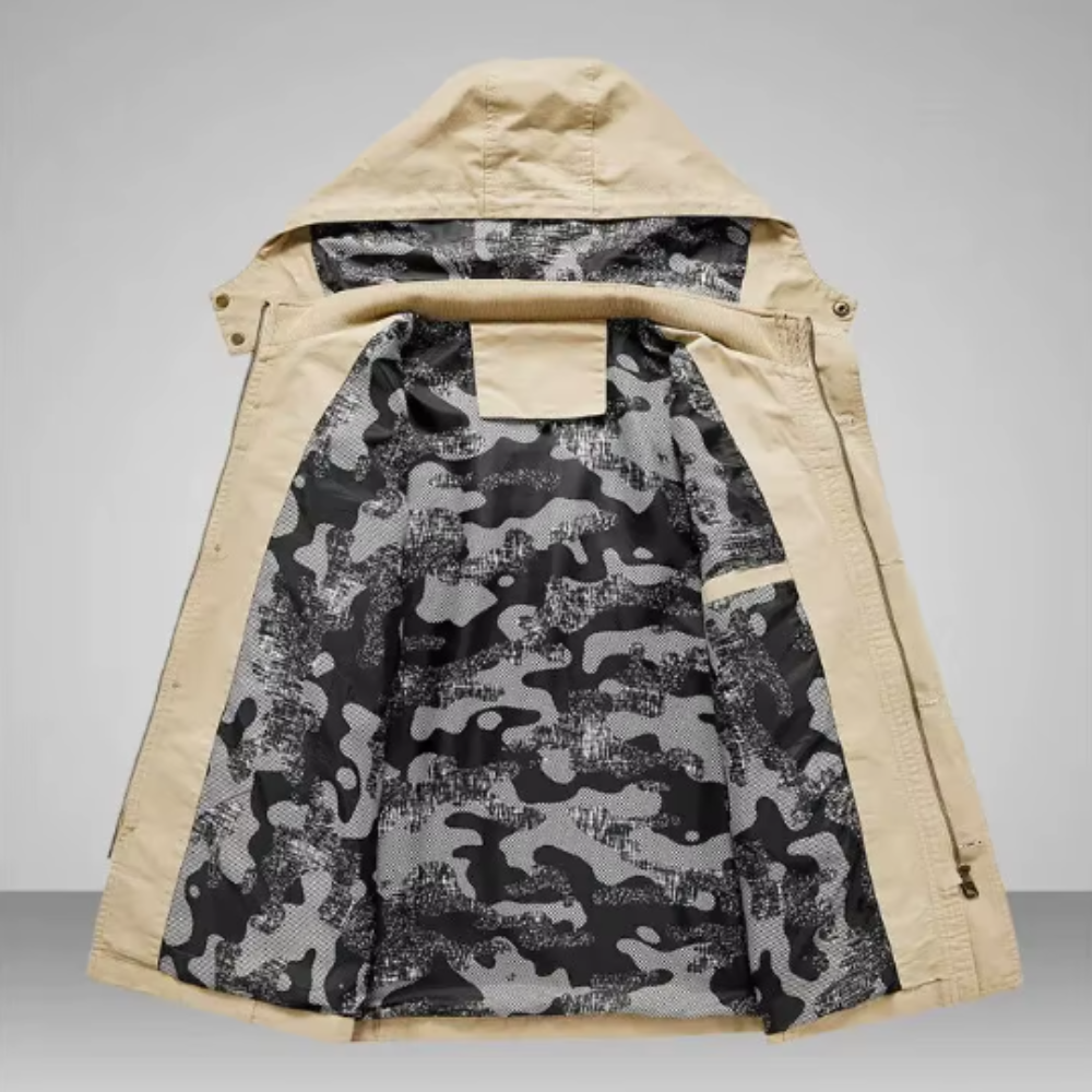 Stilvolle Jacke mit zahlreichen Taschen