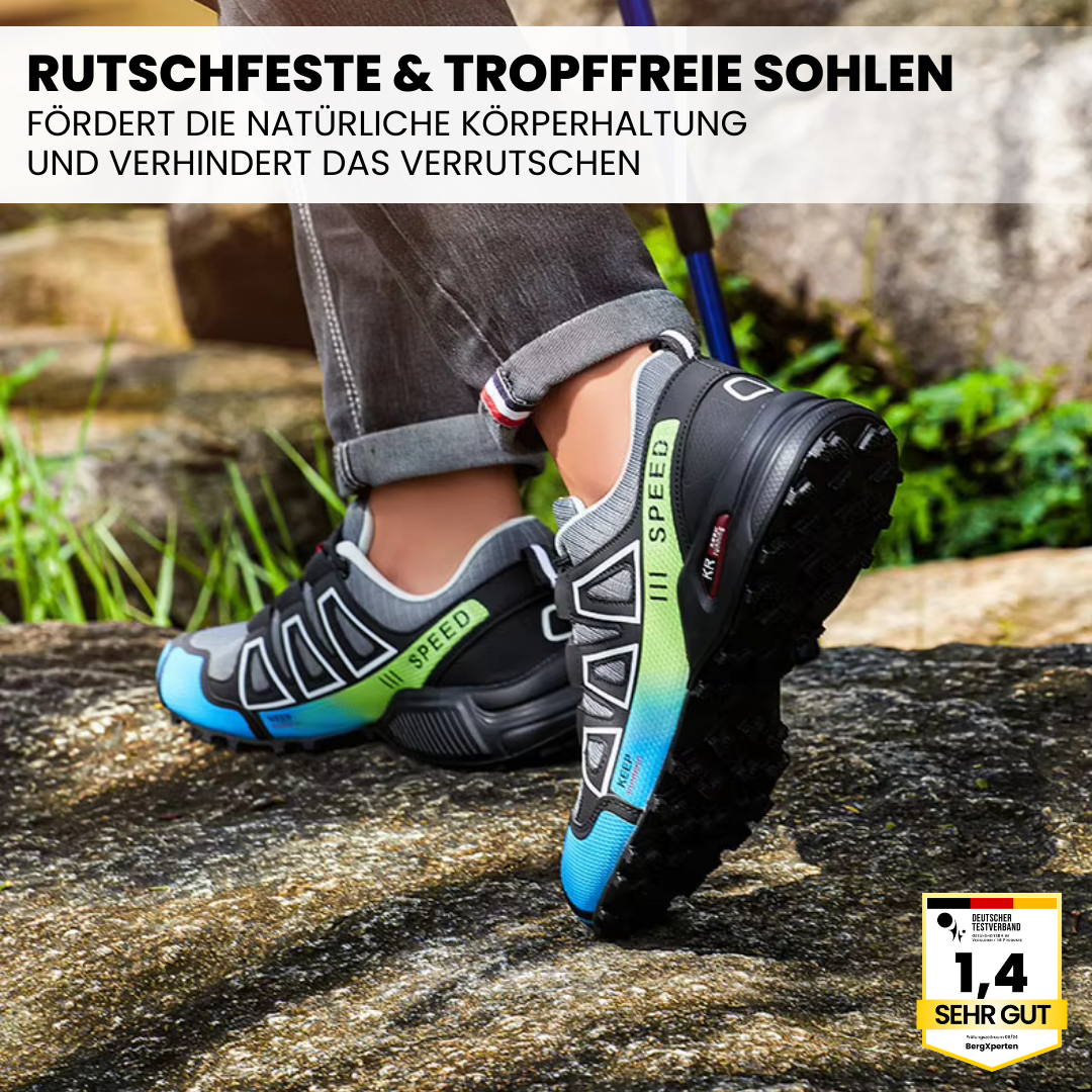 OrthoTrekking - ergonomischer schmerzlindernder Trekking u.- Wanderschuhe