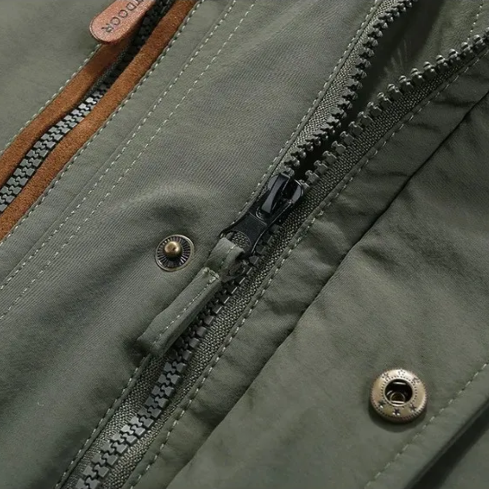 Stilvolle, gefütterte Winterjacke