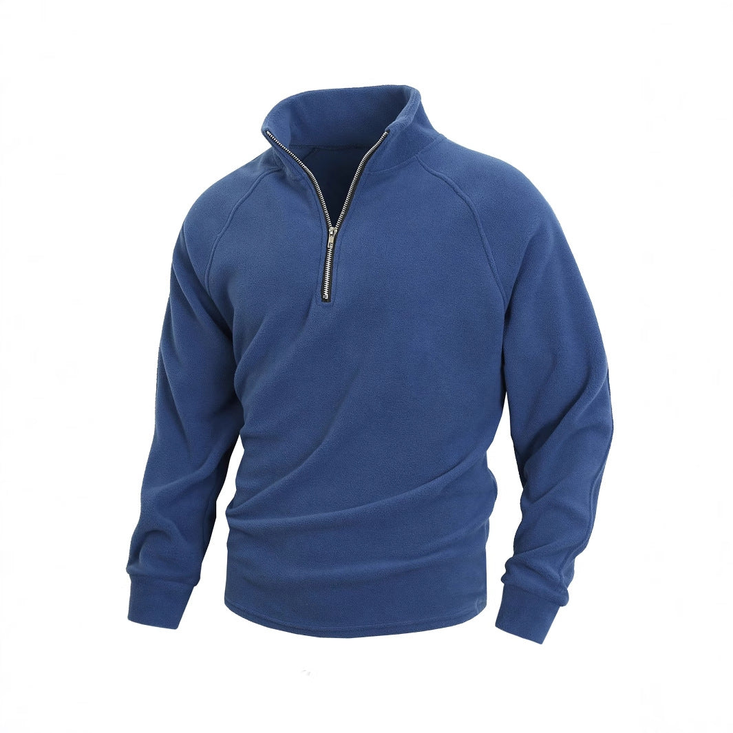 Arne – Fleece-Trainingspullover mit Reißverschluss