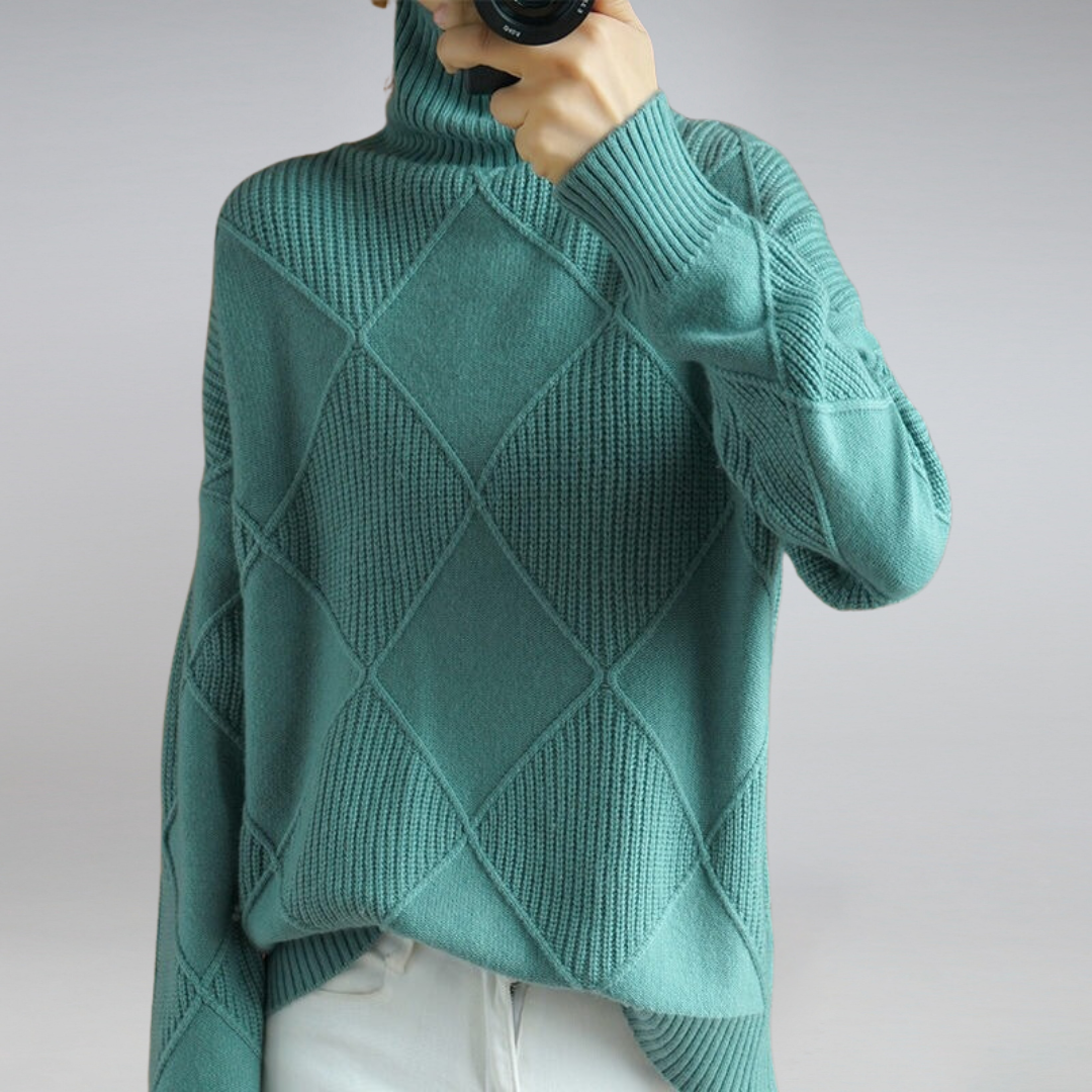 Adelle - Bequemer Rollkragenpullover