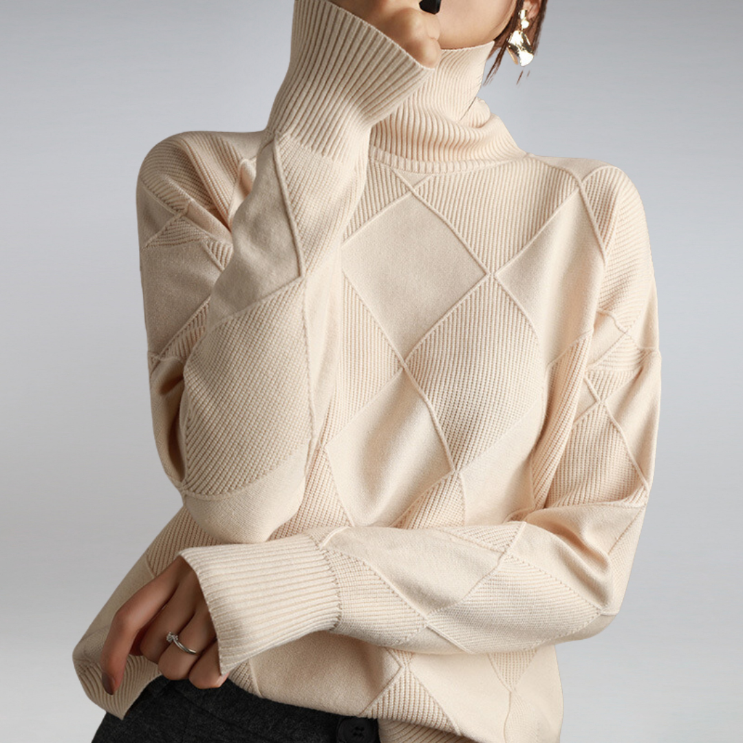 Adelle - Bequemer Rollkragenpullover