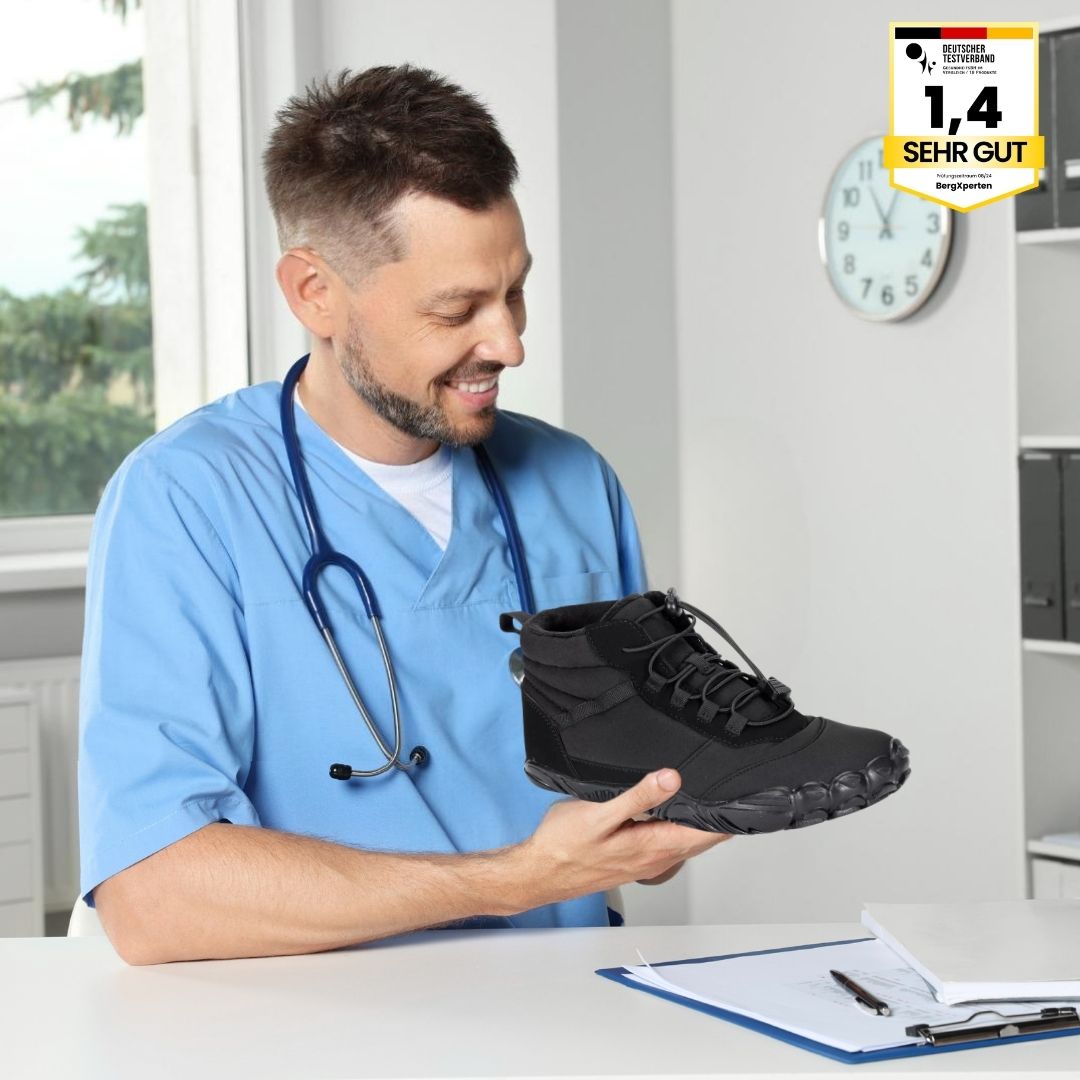 OrthoKomfort - orthopädische & wasserfeste Thermo-Barfußschuhe für maximalen Komfort