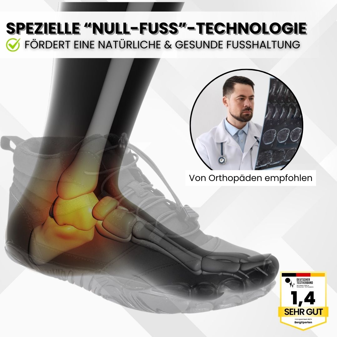 OrthoKomfort - orthopädische & wasserfeste Thermo-Barfußschuhe für maximalen Komfort
