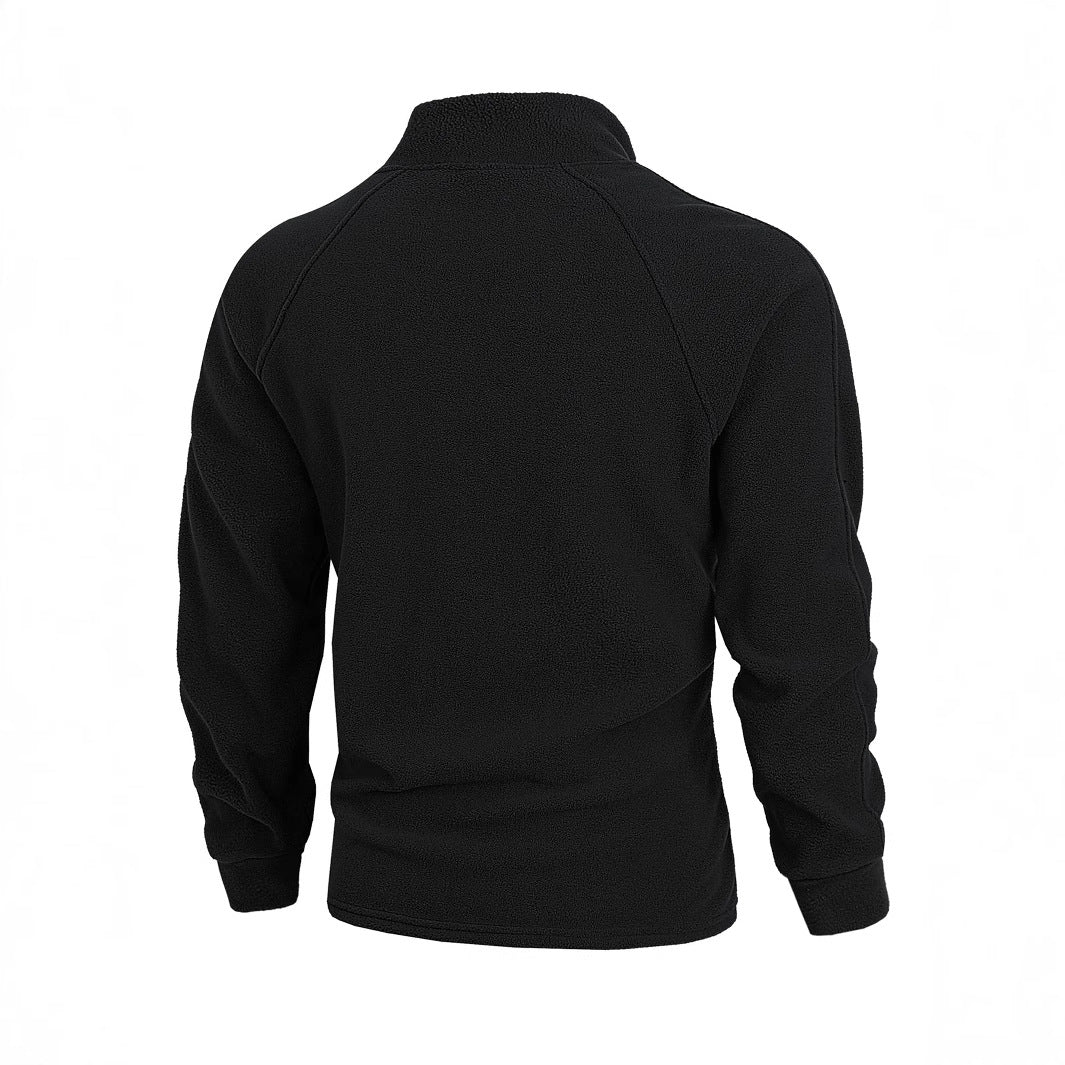 Arne – Fleece-Trainingspullover mit Reißverschluss