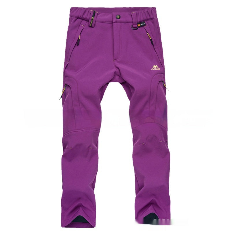 Unisex wasserdichte, warme und lockere Wanderhose