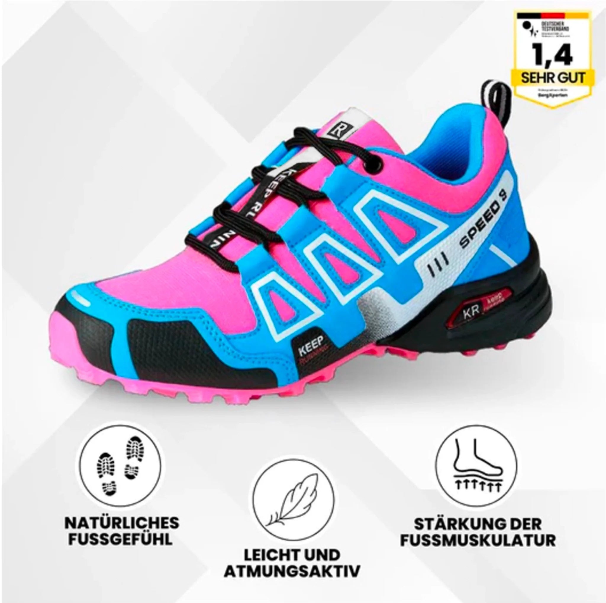 OrthoTrekking - ergonomischer schmerzlindernder Trekking u.- Wanderschuhe