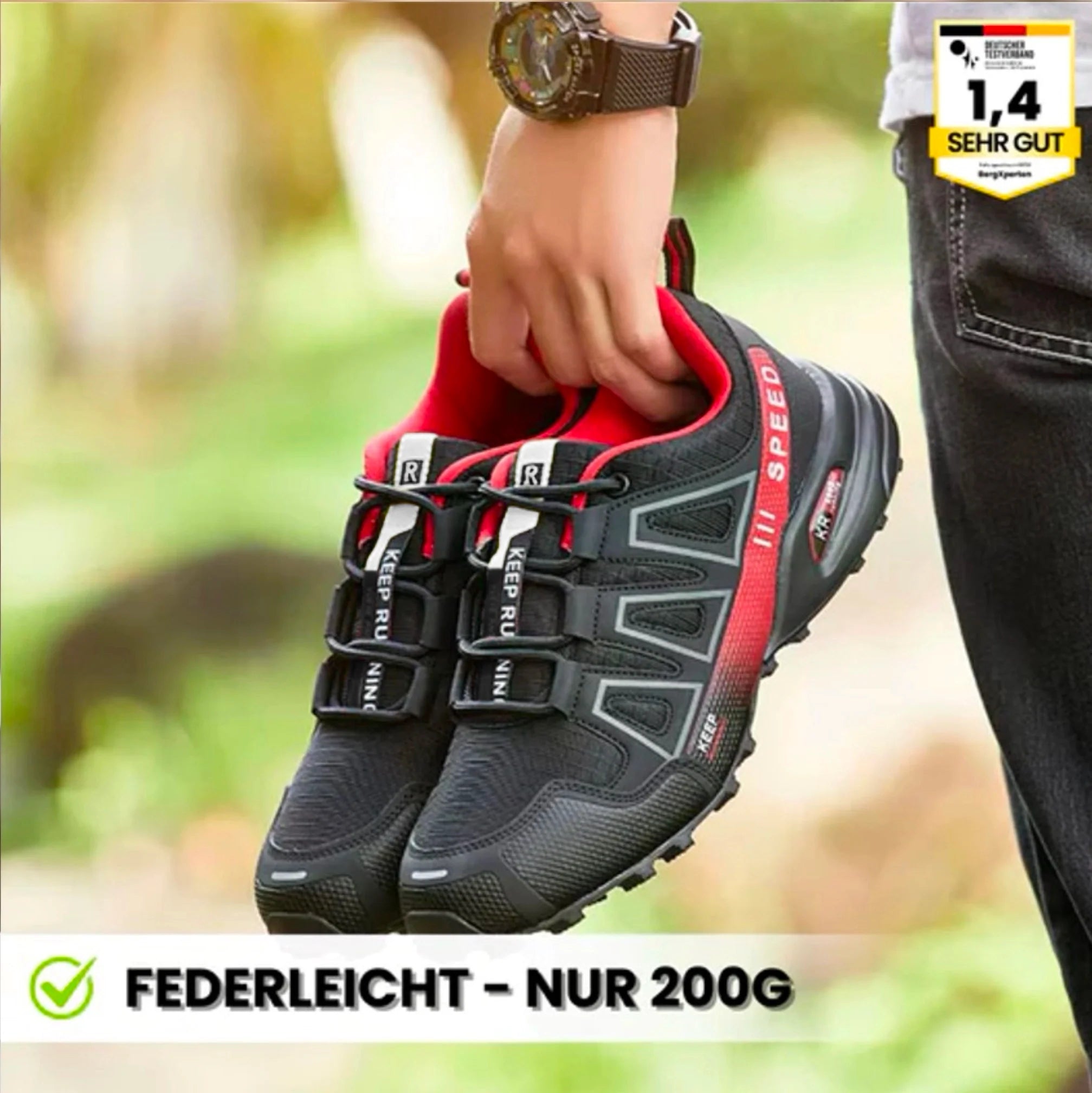 OrthoTrekking - ergonomischer schmerzlindernder Trekking u.- Wanderschuhe