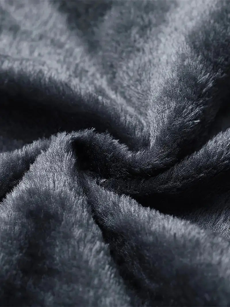 Herren Winterjacke Wasserdicht Polyester Isoliert Fleecegefüttert Winddicht
