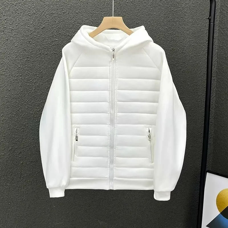 Stilvolle Baumwoll-Steppjacke