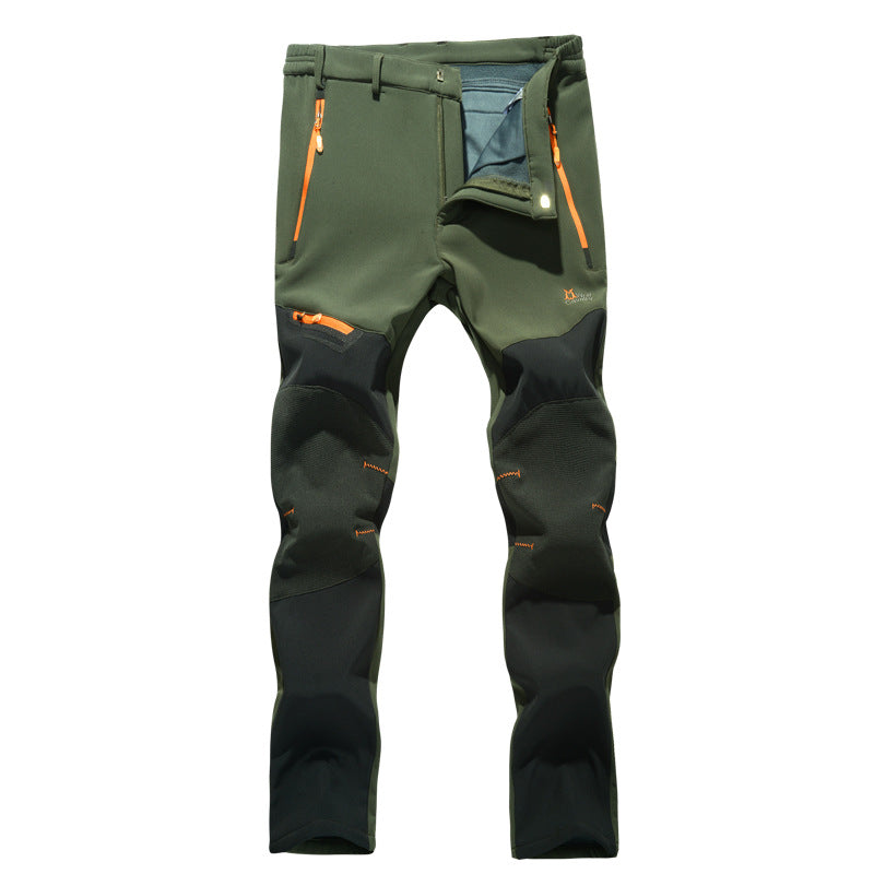 Outdoor-Hose mit Fleecefutter, warm, wasserdicht, winddicht und atmungsaktiv (Unisex)