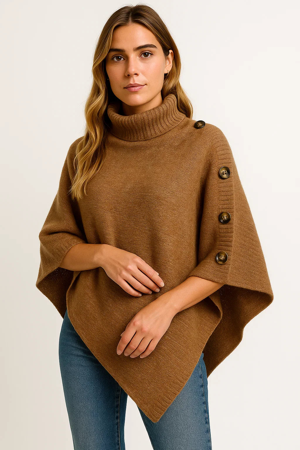Damenpullover Wolle Bequem Elegant Passform