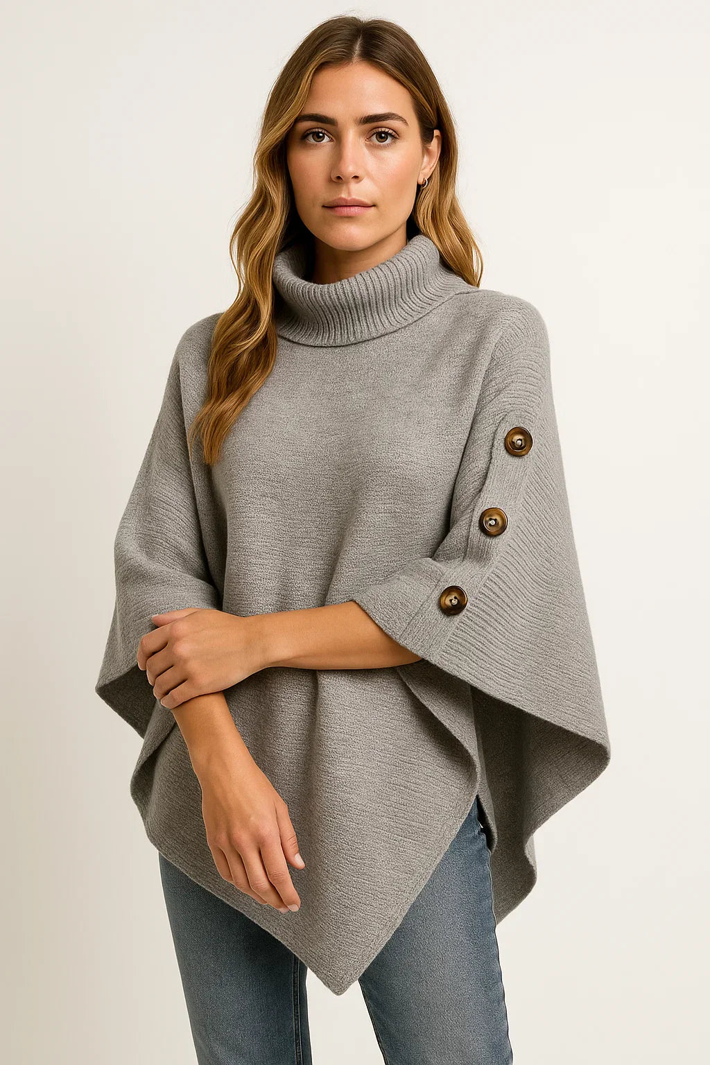 Damenpullover Wolle Bequem Elegant Passform