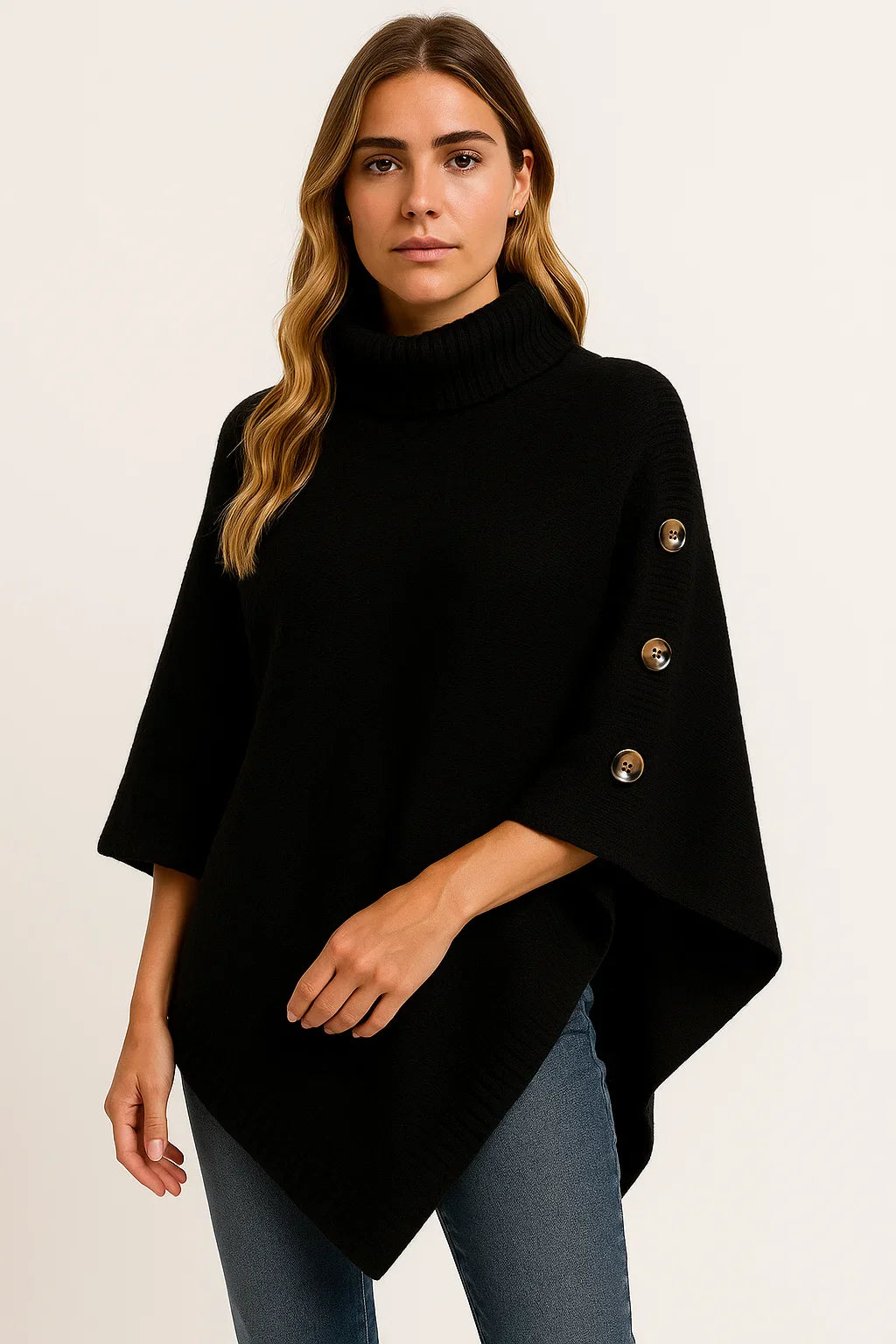 Damenpullover Wolle Bequem Elegant Passform