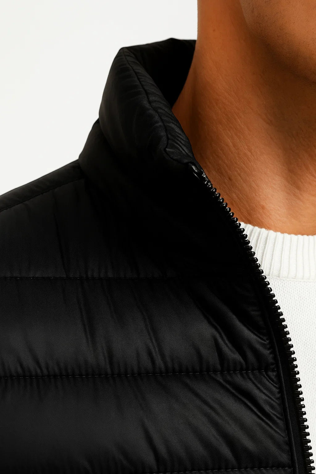 Herren Winterjacke Isolierte Puffer Bomber Stil