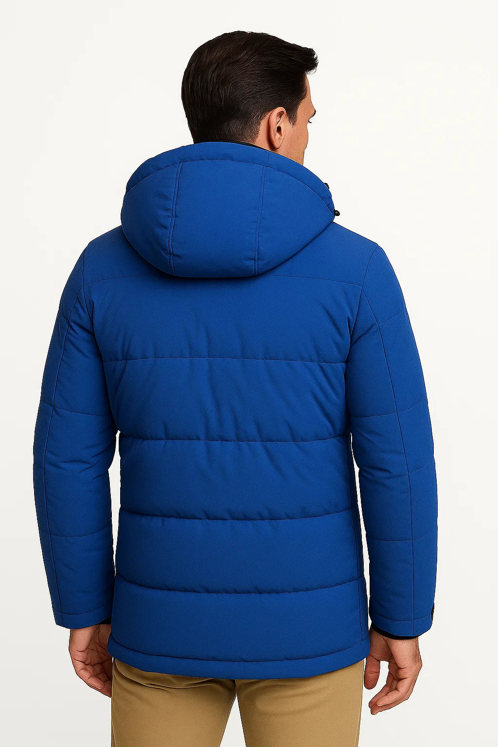 Herren Wasserdichte Winterjacke Hochwertiges Material Isolierte Pufferjacke