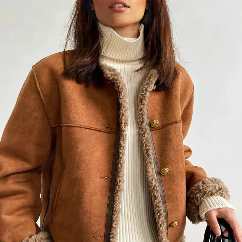 CHARLIE™ | WARME UND RAFFINIERTE LEDERJACKE
