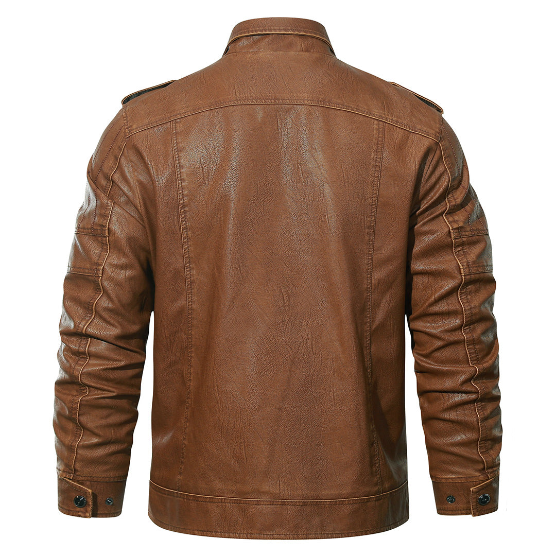 Fleece Bikerjacke