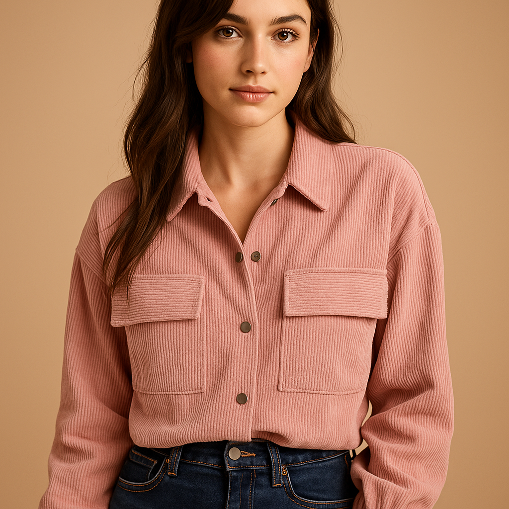 Leichte Cord-Jacke für Damen im Sommer | Jinte