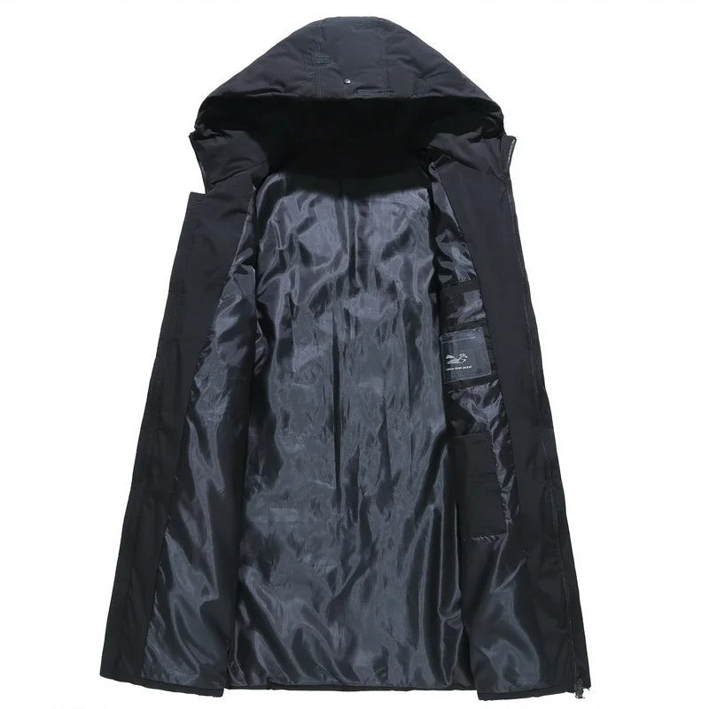 Langärmlige Winterjacke