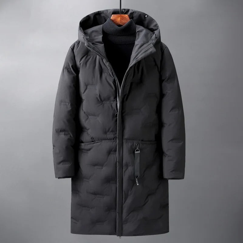 Langärmlige Winterjacke