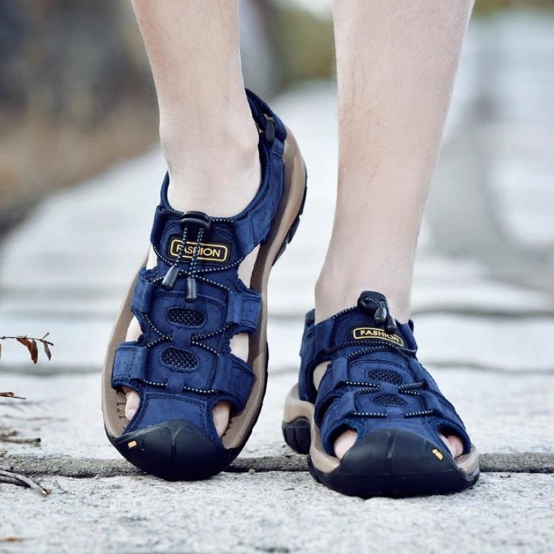 Herren High-Altitude Ortho Sandalen mit Fersenriemen - Blau
