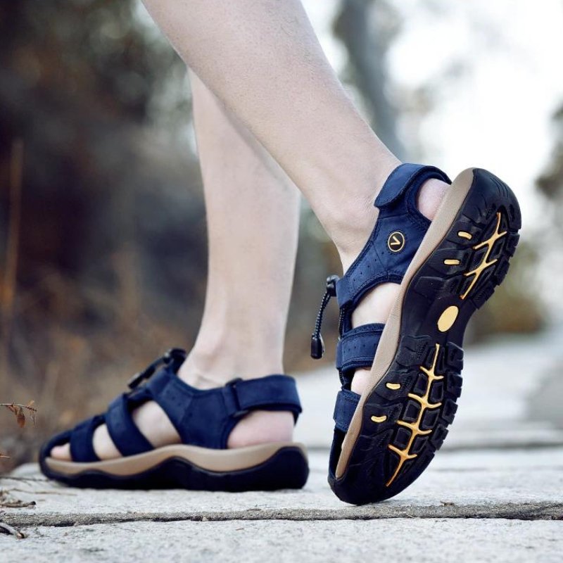 Herren High-Altitude Ortho Sandalen mit Fersenriemen - Blau