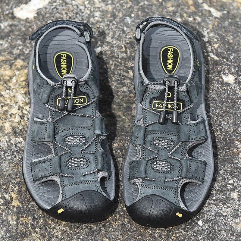 Herren High-Altitude Ortho Sandalen mit Fersenriemen - Grau