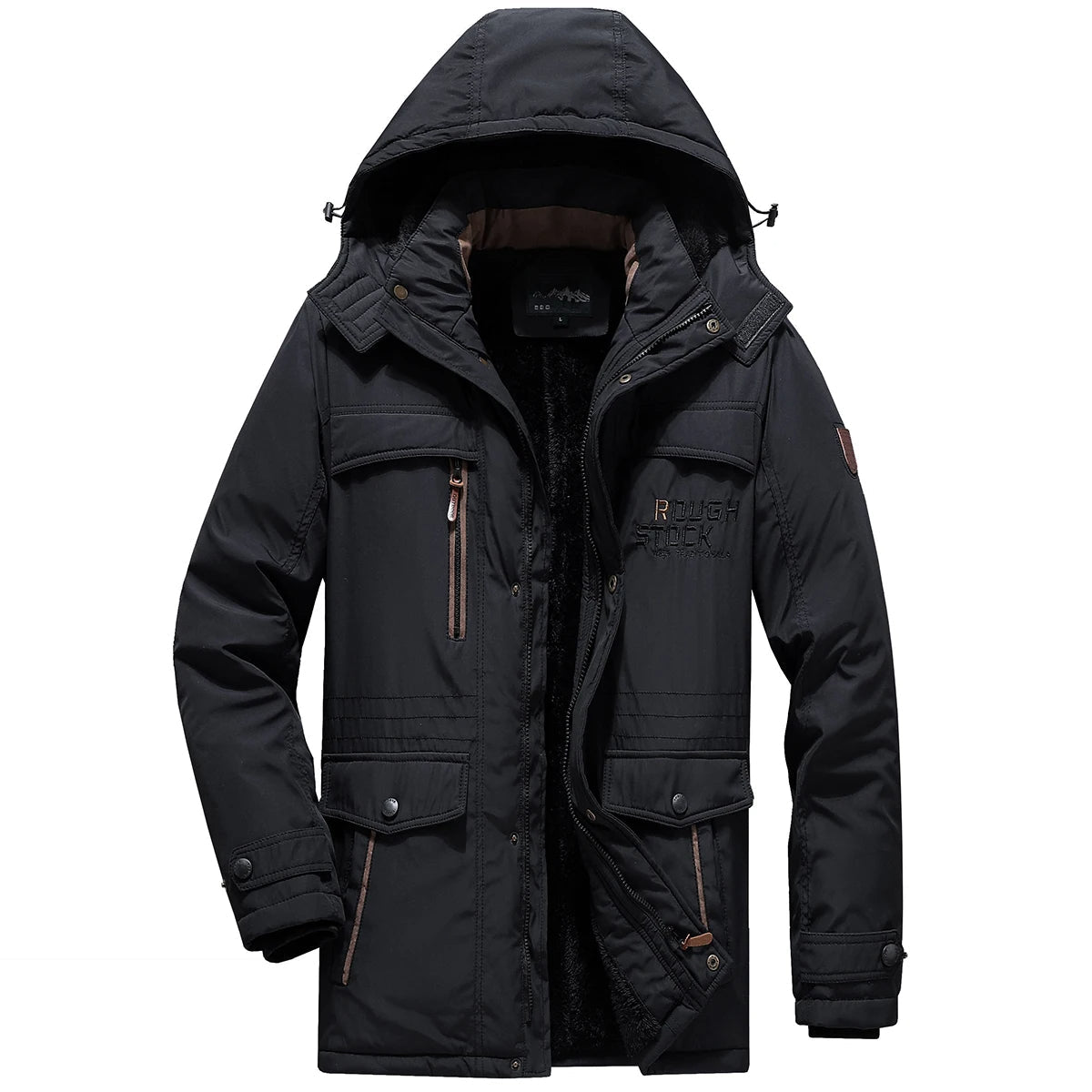 Exklusive isolierte Winterjacke