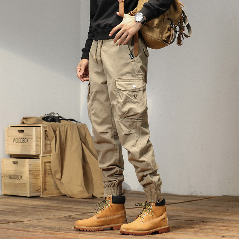 Herren Freizeithose – Knöchellang & Schmal geschnitten