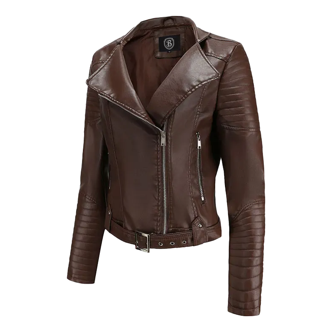 Lyric® handgefertigte italienische Lederjacke