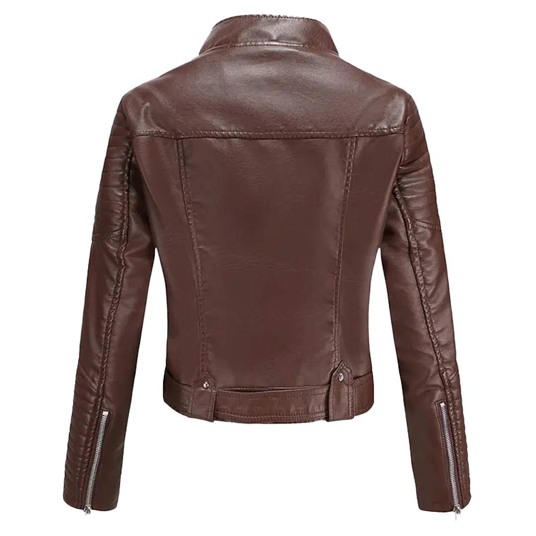 Lyric® handgefertigte italienische Lederjacke
