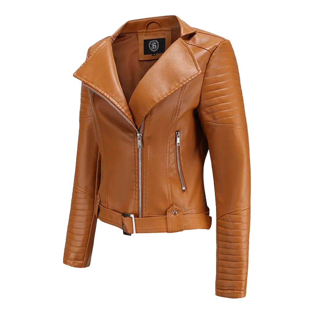 Lyric® handgefertigte italienische Lederjacke