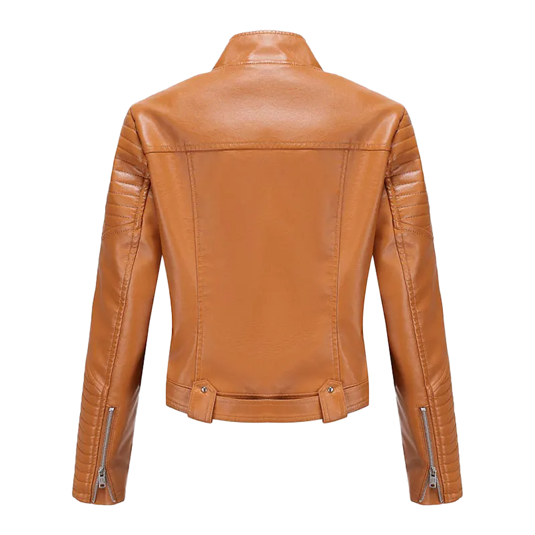 Lyric® handgefertigte italienische Lederjacke