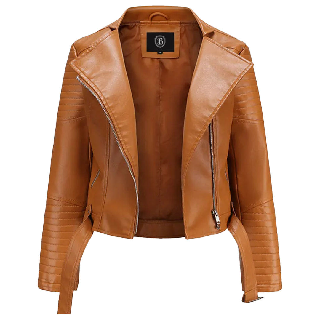 Lyric® handgefertigte italienische Lederjacke