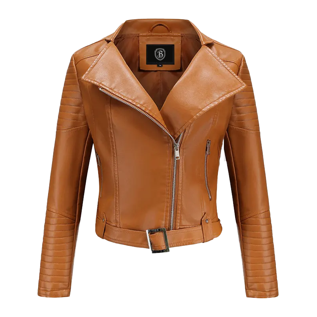 Lyric® handgefertigte italienische Lederjacke