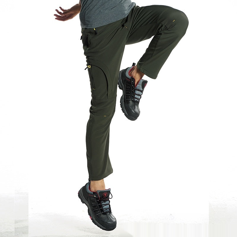 Unisex wasserdichte, warme und lockere Wanderhose
