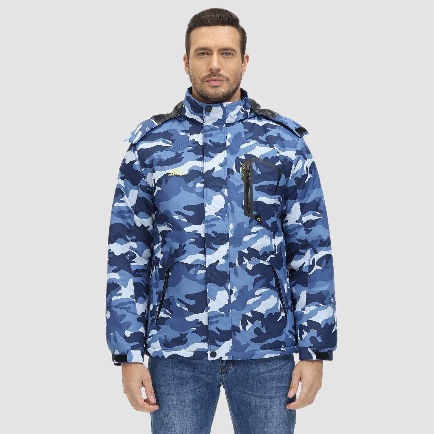 Herren Outdoor-Winterjacke
