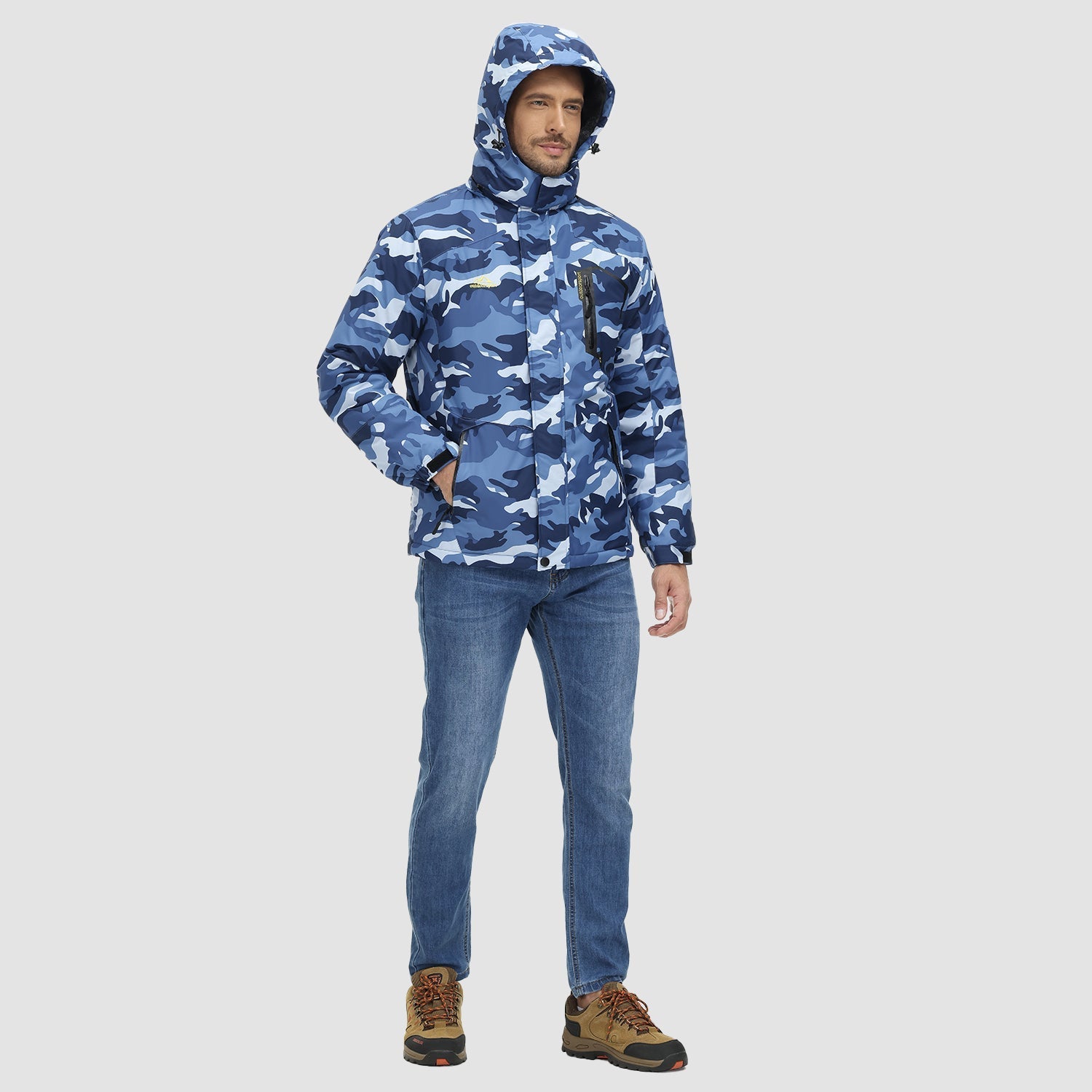 Herren Outdoor-Winterjacke