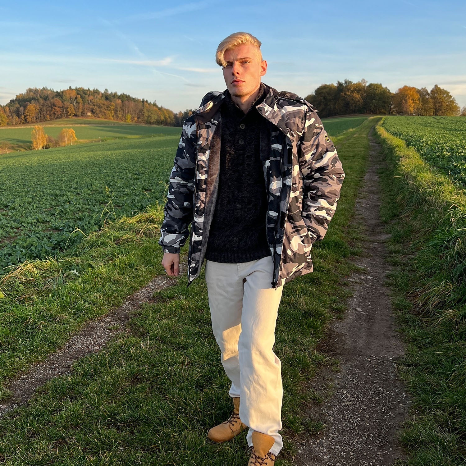 Herren Outdoor-Winterjacke