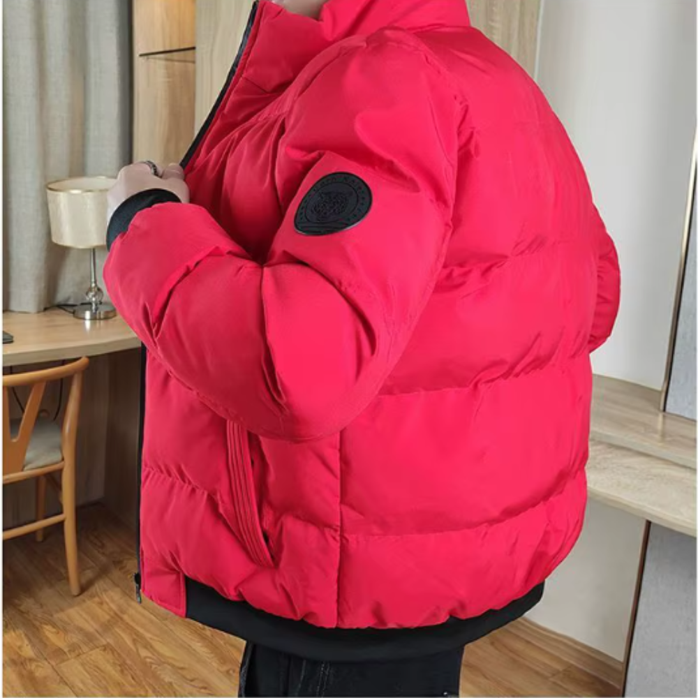 Stilvolle winddichte Herrenjacke