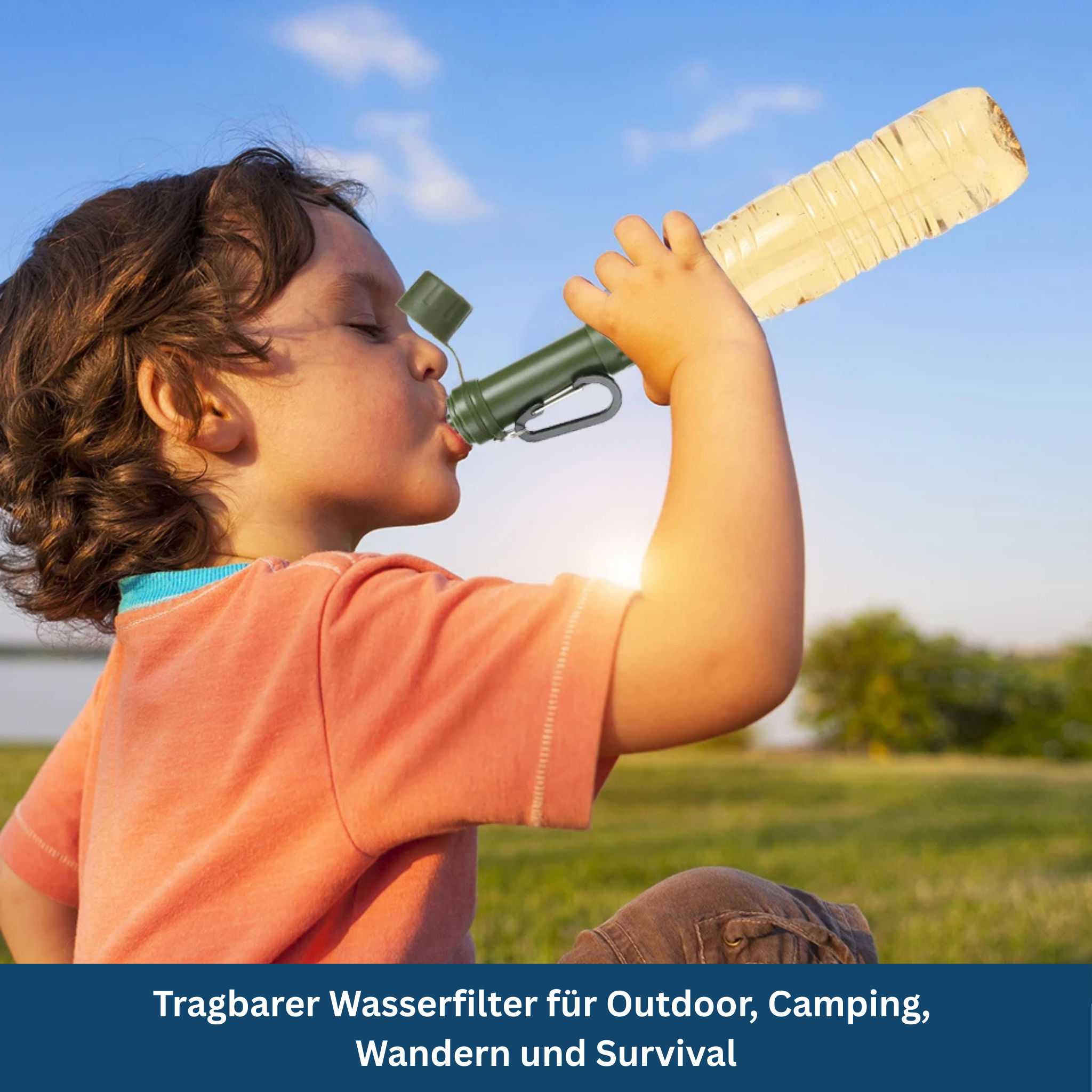 HydroShield Strohhalmfilter – Reines Wasser jederzeit