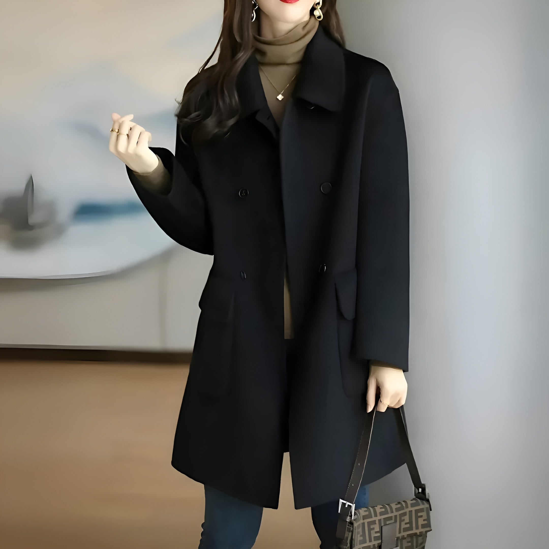 Camille™ | Eleganter und warmer Wintermantel